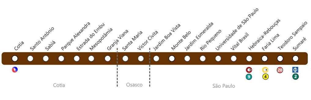 Metrô adia licitação sobre a Linha 22-Marrom