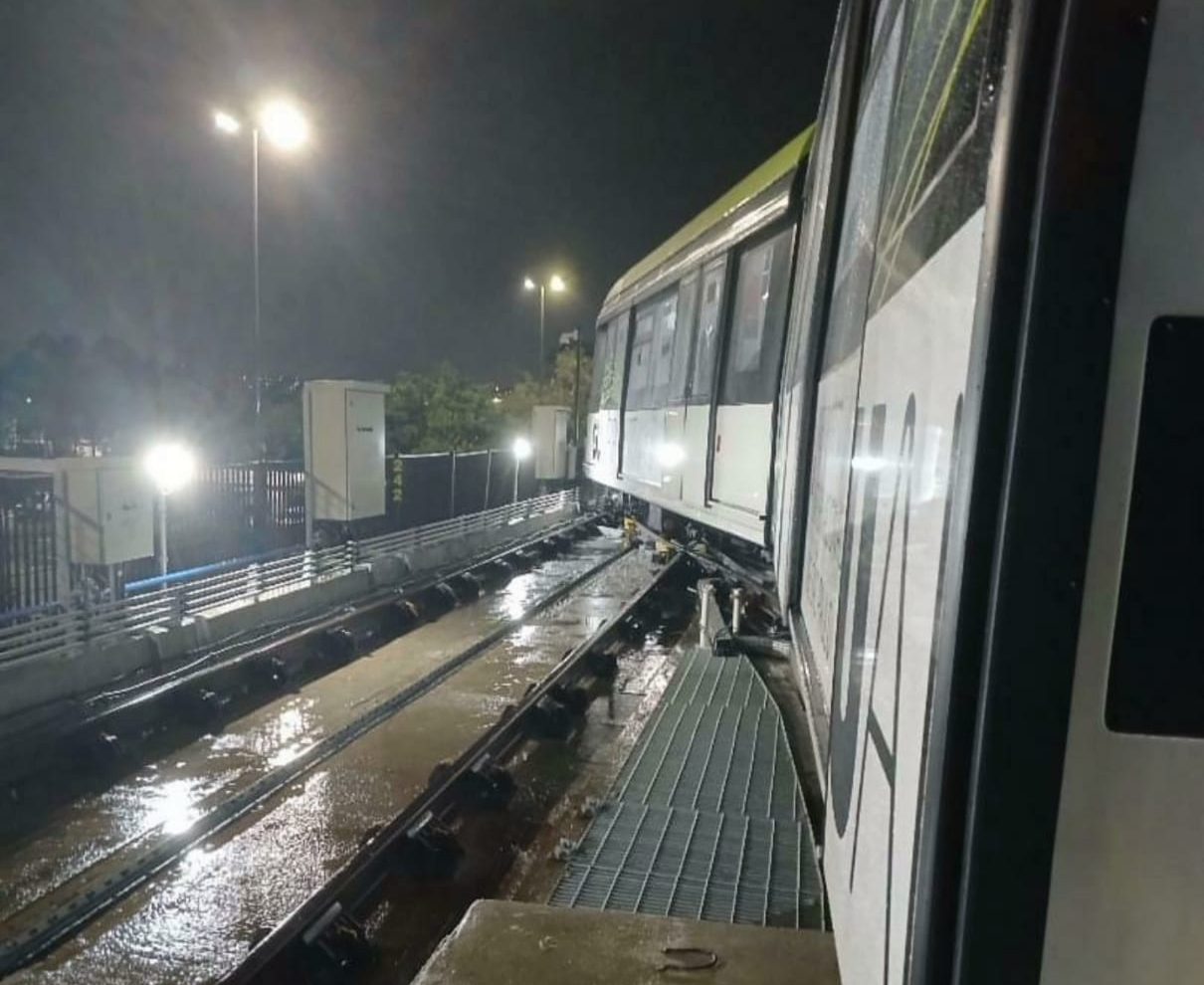 Aeromóvel de Guarulhos descarrila e serviço é suspenso nesta quinta, 15