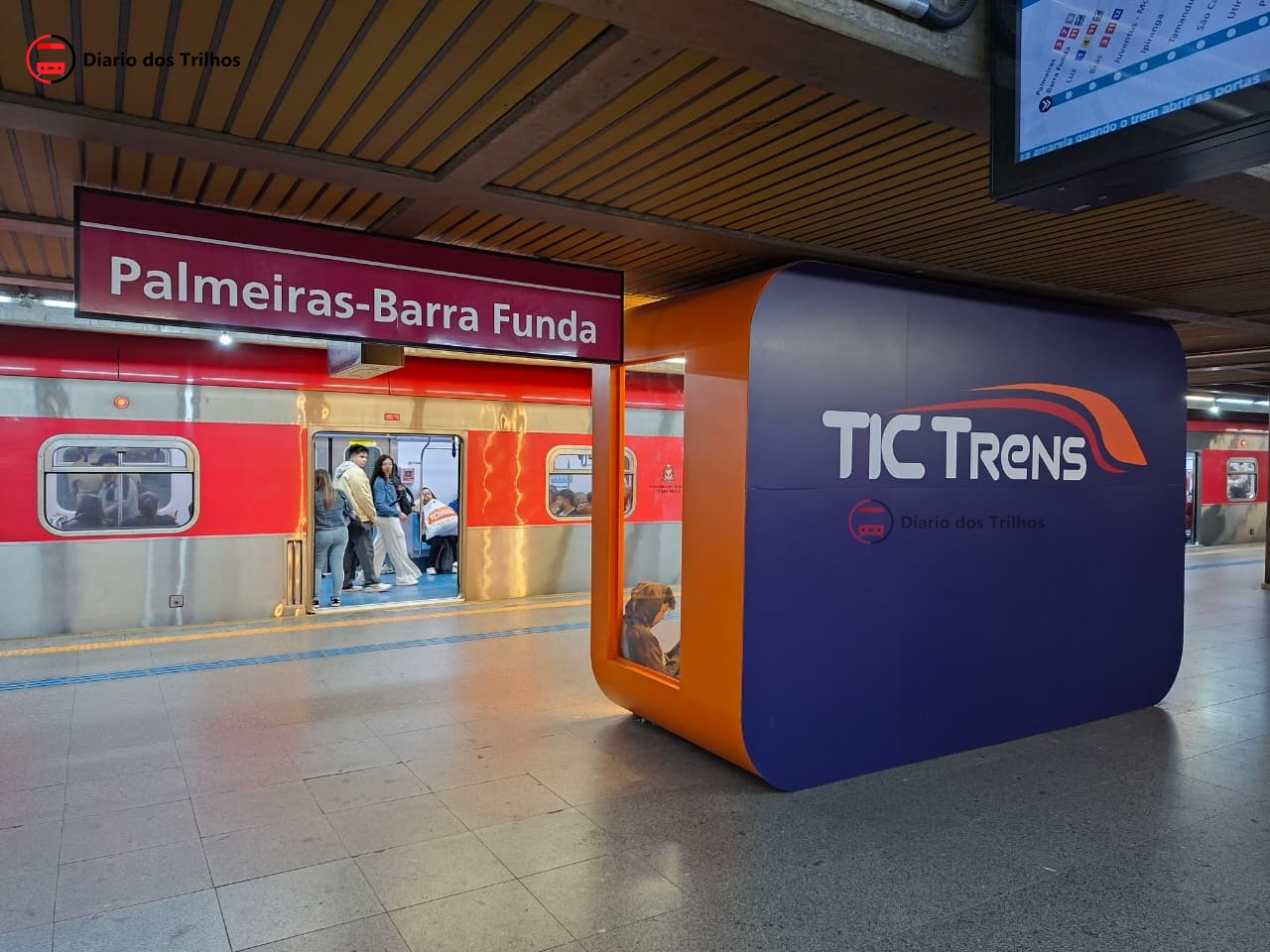 Linha 7-Rubi teve mais um dia de falha no atendimento